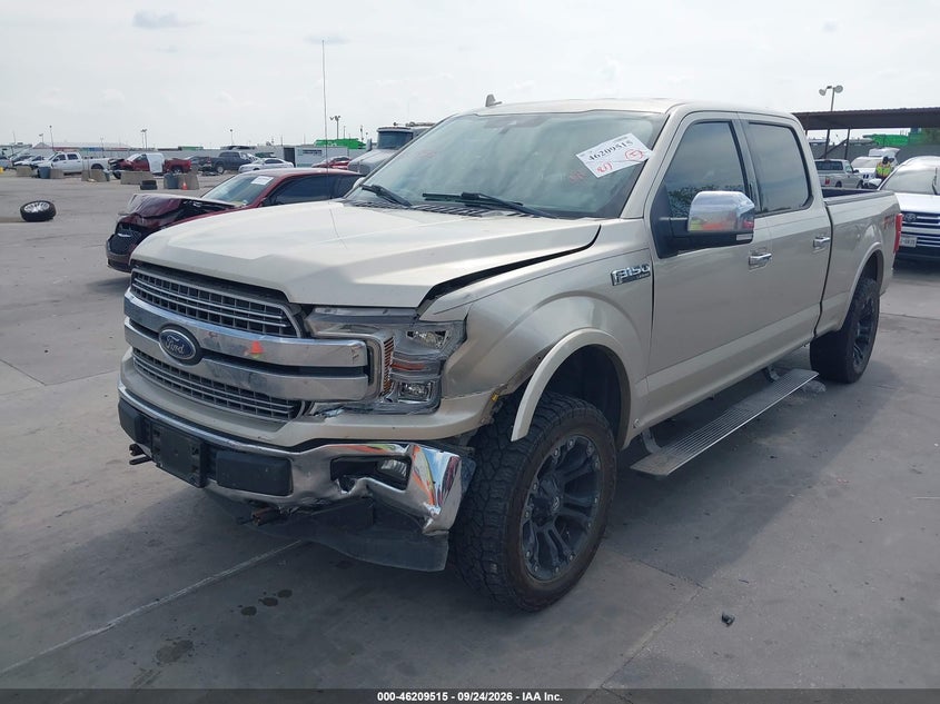 Vin: 1ftfw1e56jfc94991, lot: 46709427, ford f-150 lariat 20182