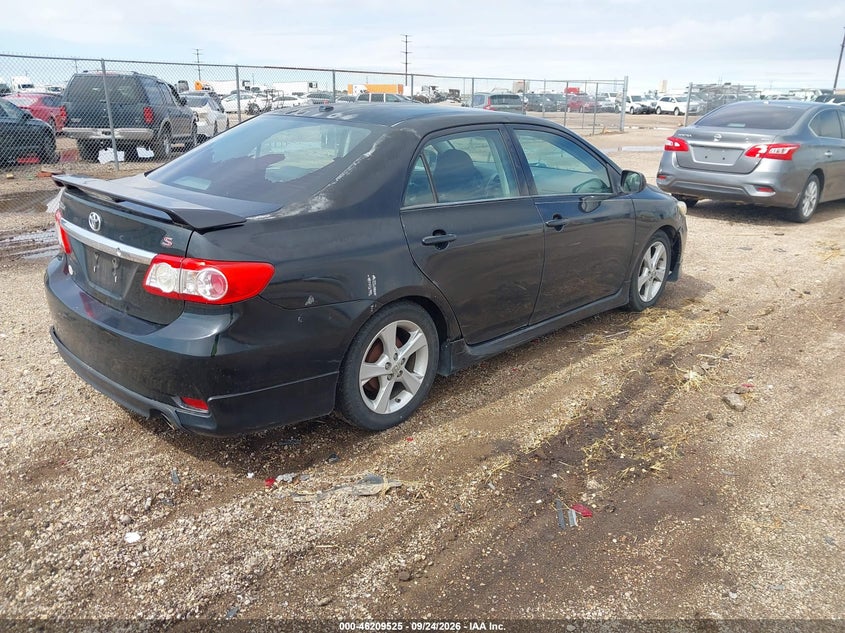 Vin: 2t1bu4eexcc775652, lot: 46709437, toyota corolla s 20124