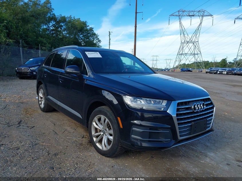 Vin: wa1ahaf73kd047519, lot: 46709440, audi q7 45 premium/45 se premium 20191