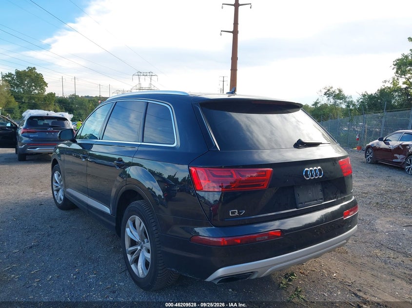 Vin: wa1ahaf73kd047519, lot: 46709440, audi q7 45 premium/45 se premium 20193