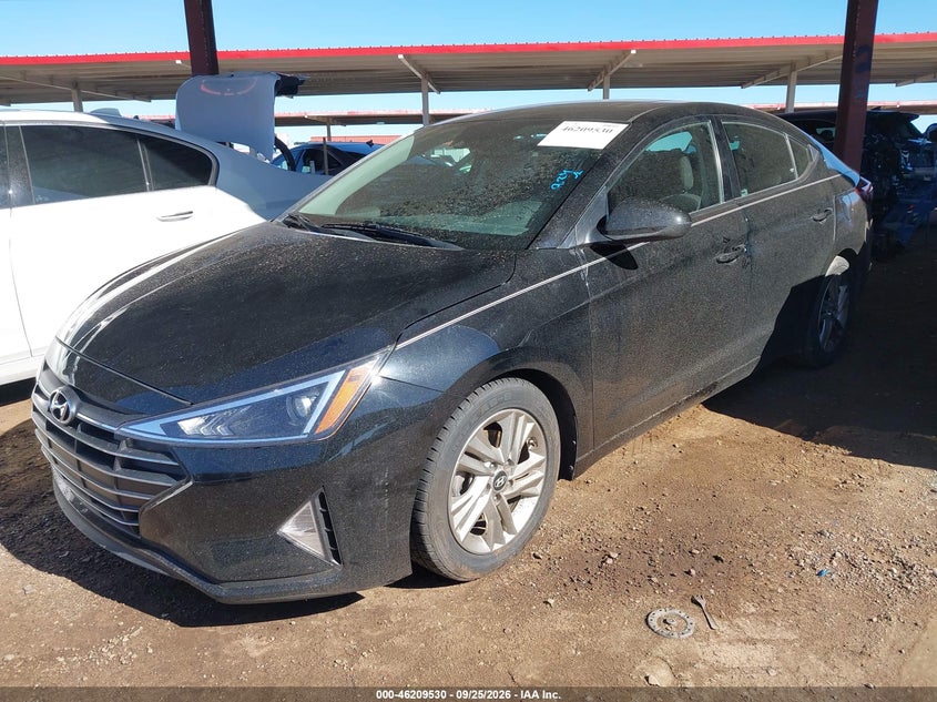 Vin: 5npd84lf0kh418789, lot: 46709442, hyundai elantra value edition 20192