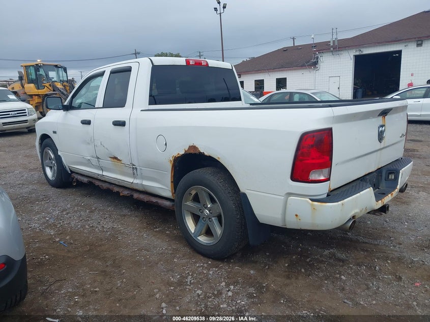 Vin: 1c6rd7ft9cs341807, lot: 46709450, ram 1500 express 20123