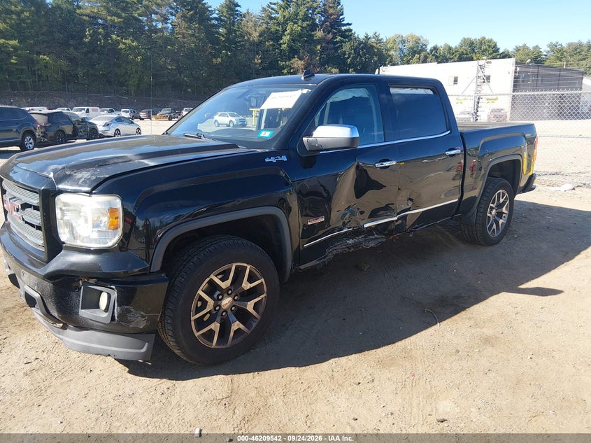 Vin: 3gtu2vec4eg378823, lot: 46709454, gmc sierra 1500 slt 20142