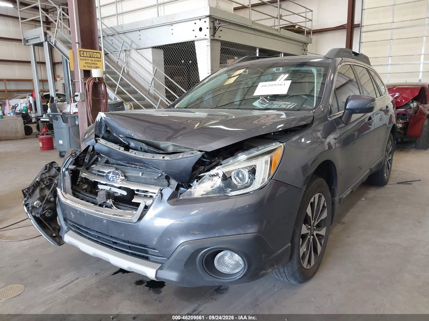 Vin: 4s4bsanc7g3331285, lot: 46709473, subaru outback 2.5i limited 20162