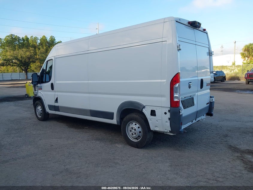 RAM PROMASTER 2500 2016 VIN 3C6TRVDD9GE119719
