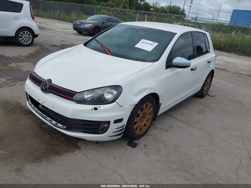 Vin: wvwhd7aj5dw141012, lot: 46709496, volkswagen gti wolfsburg edition 20132