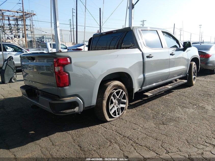 Vin: 1gcpabekxsz147779, lot: 46709507, chevrolet silverado 1500 2wd  short bed custom 20254