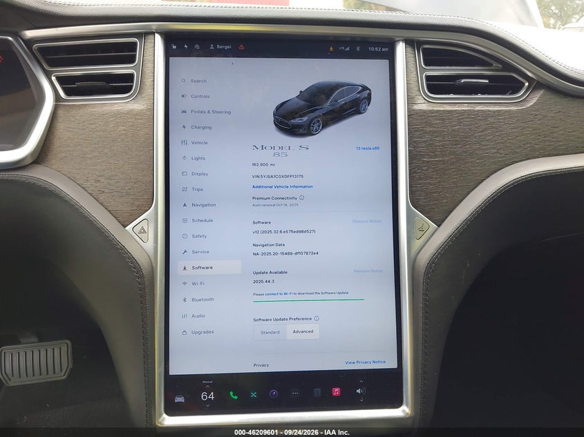 2013 TESLA MODEL S · Фото 18
