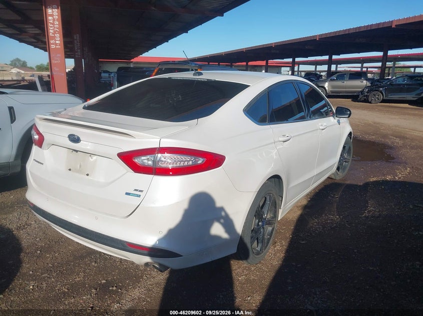 Vin: 3fa6p0hd8gr366740, lot: 46709514, ford fusion se 20164