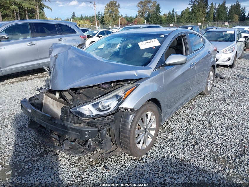 Vin: 5npdh4ae0fh619561, lot: 46709523, hyundai elantra se 20152