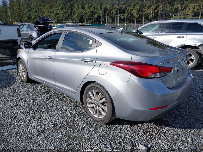 Vin: 5npdh4ae0fh619561, lot: 46709523, hyundai elantra se 20153