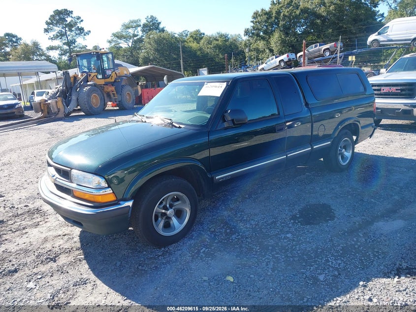 2003 Chevrolet S-10 Pickup, Звичайний знос, IAAI, VIN 1GCCS19H838198287 — фото 2