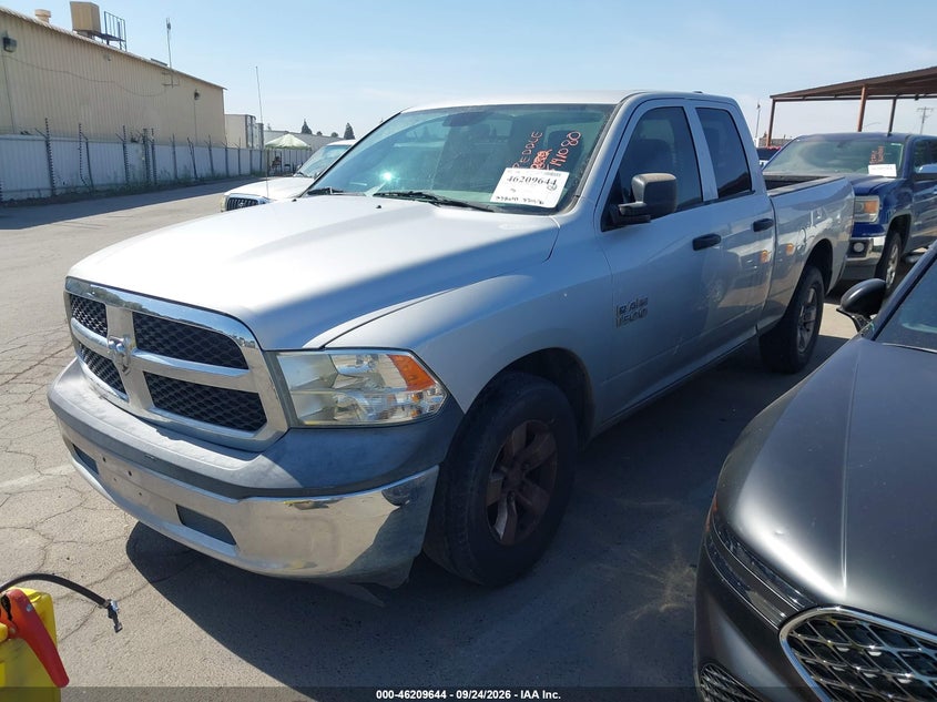 Vin: 1c6rr6fg4es214738, lot: 46709556, ram 1500 tradesman 20142