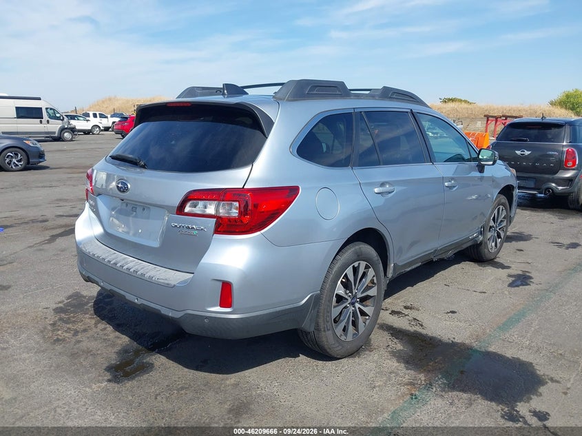 Vin: 4s4bsanc4h3335926, lot: 46709578, subaru outback 2.5i limited 20174