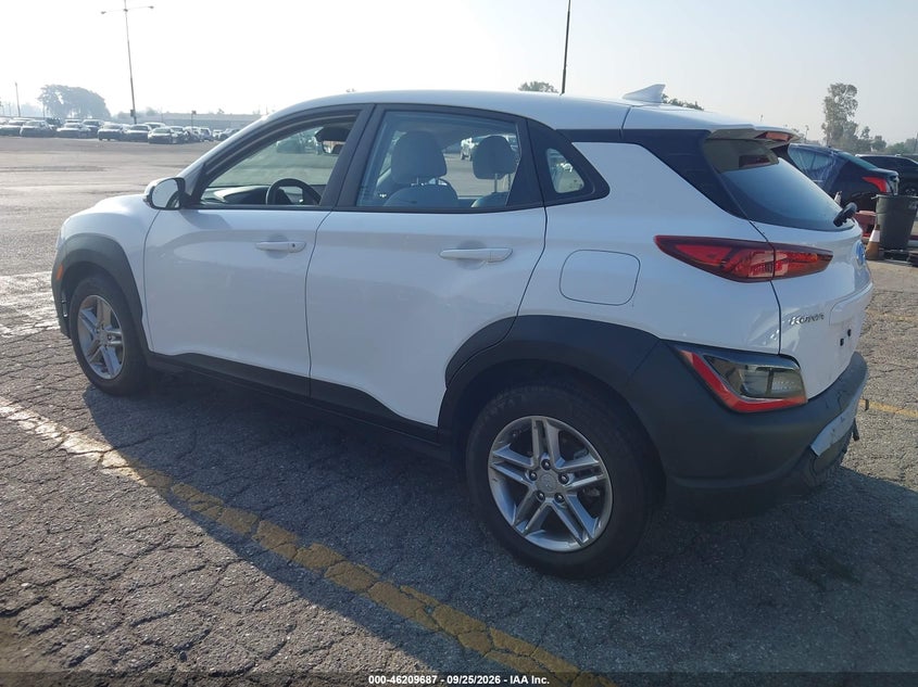 Vin: km8k22ab9pu971642, lot: 46709599, hyundai kona se 20233