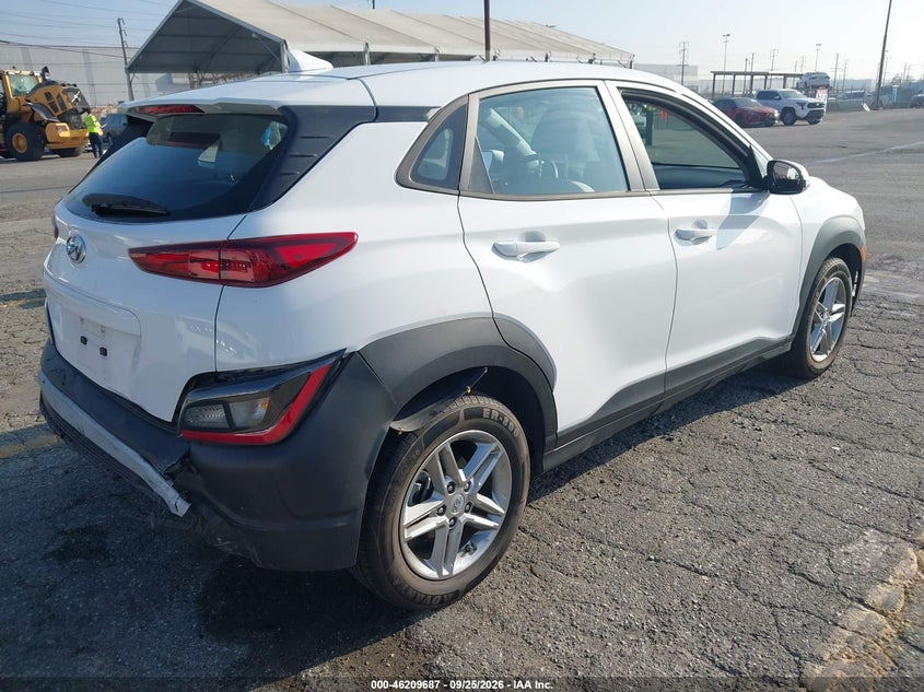 Vin: km8k22ab9pu971642, lot: 46709599, hyundai kona se 20234