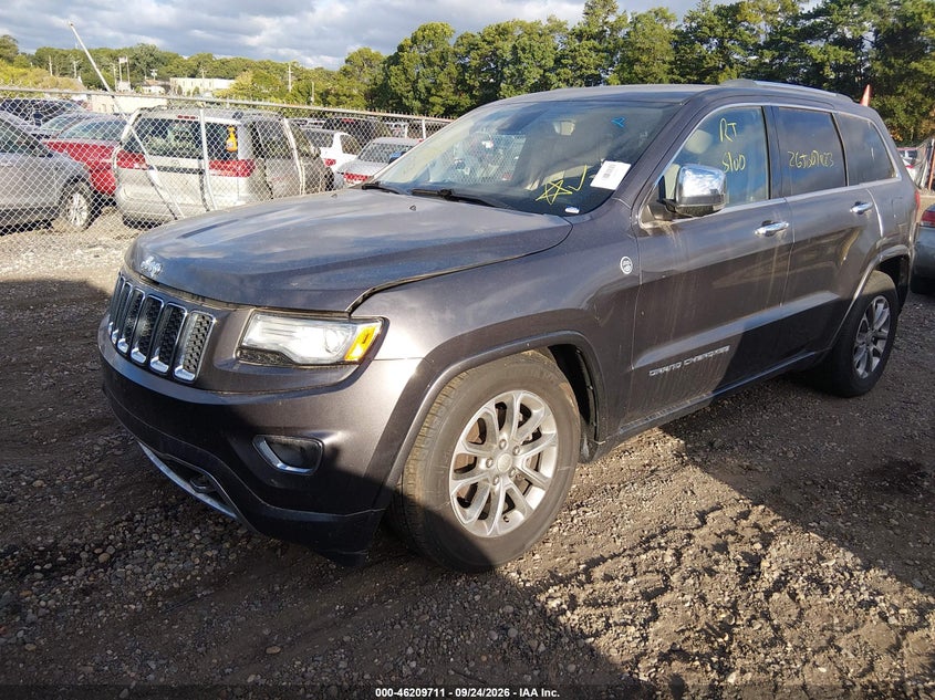 Vin: 1c4rjfcg0fc673085, lot: 46709623, jeep grand cherokee overland 20152