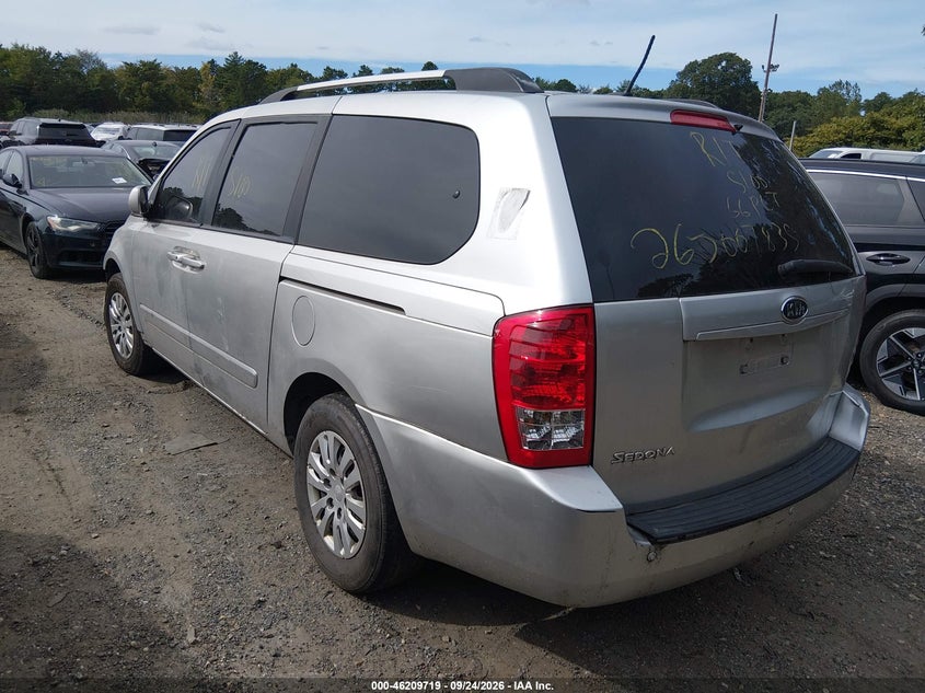 Vin: kndmg4c76c6431358, lot: 46709631, kia sedona lx 20123