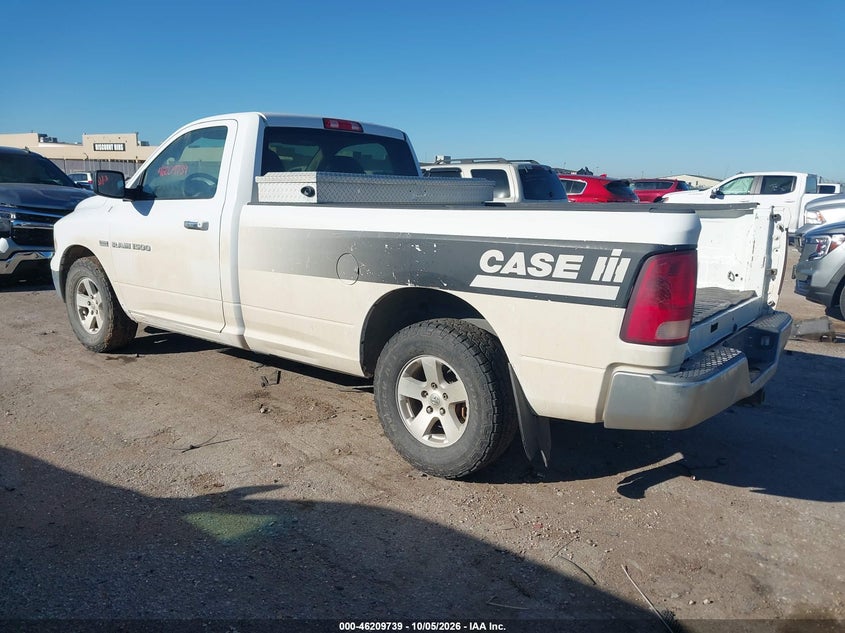 Vin: 3d7jv1et1bg572987, lot: 46709651, ram ram 1500 slt 20113