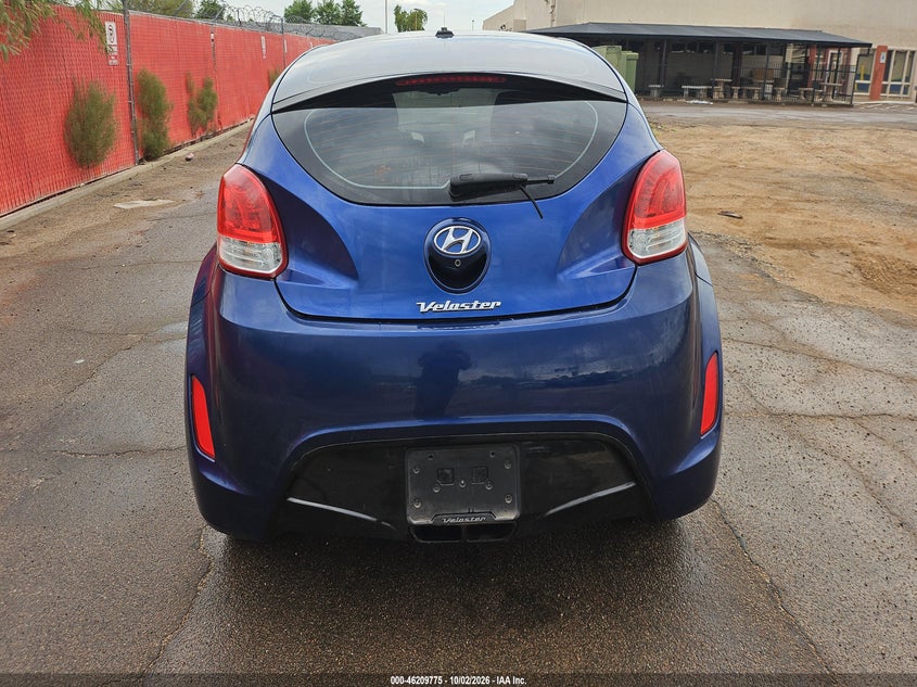 HYUNDAI VELOSTER 2017 VIN KMHTC6AD2HU316217
