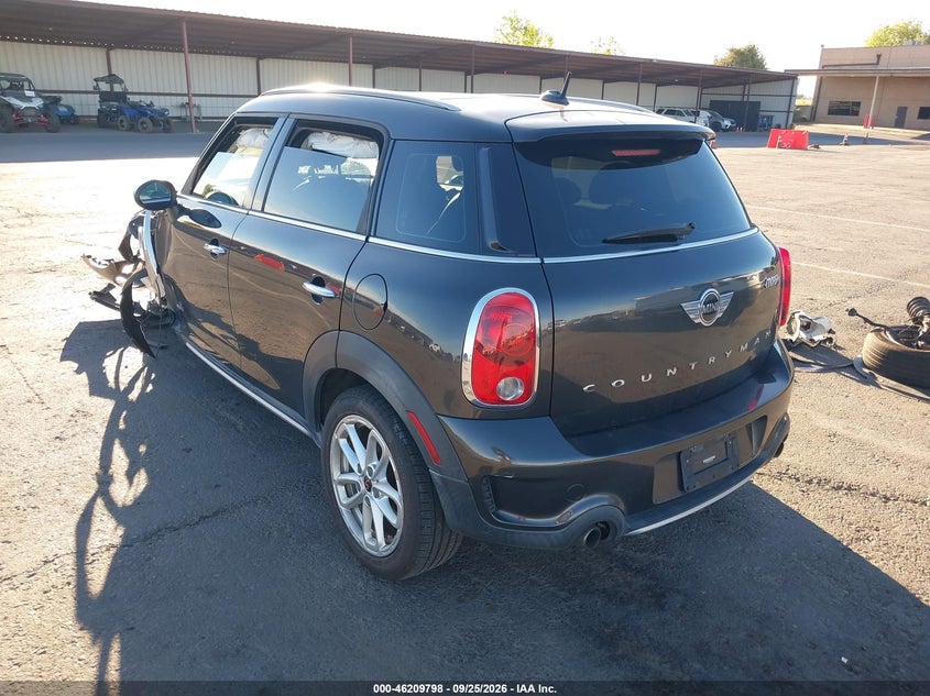 Vin: wmwzc5c54fwp43380, lot: 46709710, mini cooper countryman s 20153
