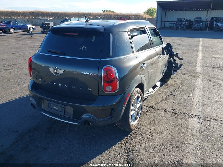 Vin: wmwzc5c54fwp43380, lot: 46709710, mini cooper countryman s 20154