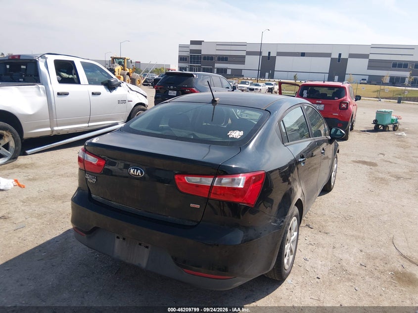 Vin: knadm4a33h6105272, lot: 46709711, kia rio lx 20174