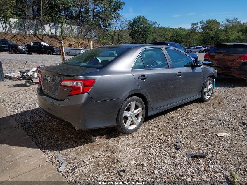 Vin: 4t1bf1fk3du699706, lot: 46709716, toyota camry se 20134