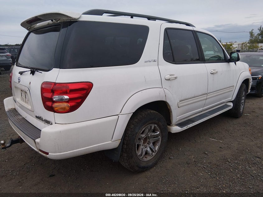 TOYOTA SEQUOIA 2004 VIN 5TDBT48A14S210081