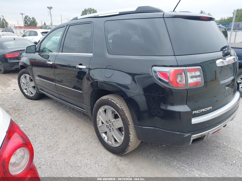 Vin: 1gkkrtkd9ej222395, lot: 46709759, gmc acadia denali 20143