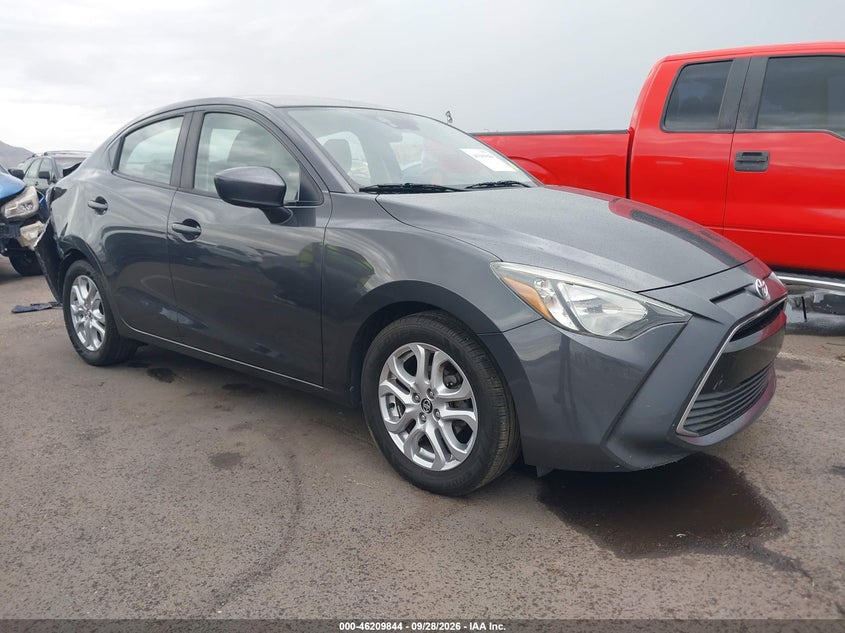2018 Toyota Yaris Ia, Rear, IAAI, VIN 3MYDLBYV1JY303835