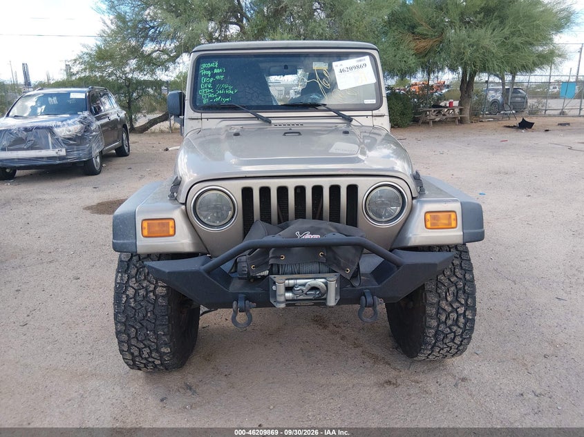 JEEP WRANGLER 2006 VIN 1J4FA44S56P731589