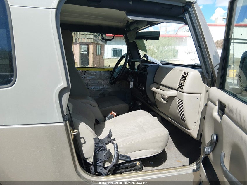 JEEP WRANGLER 2006 VIN 1J4FA44S56P731589