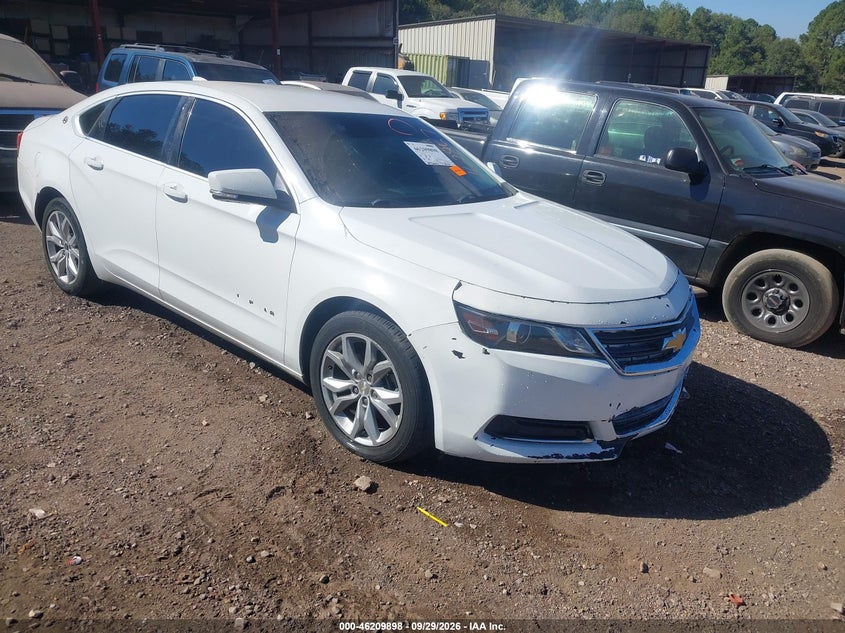 Vin: 2g1105sa5g9162867, lot: 46709821, chevrolet impala 1lt 20161