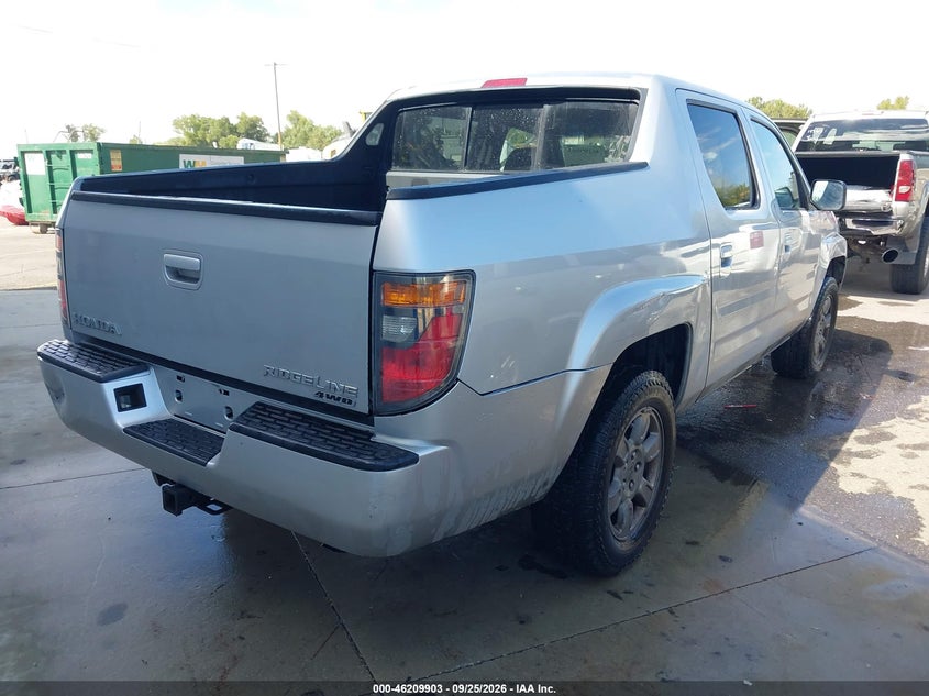 2007 HONDA RIDGELINE auction photo 4