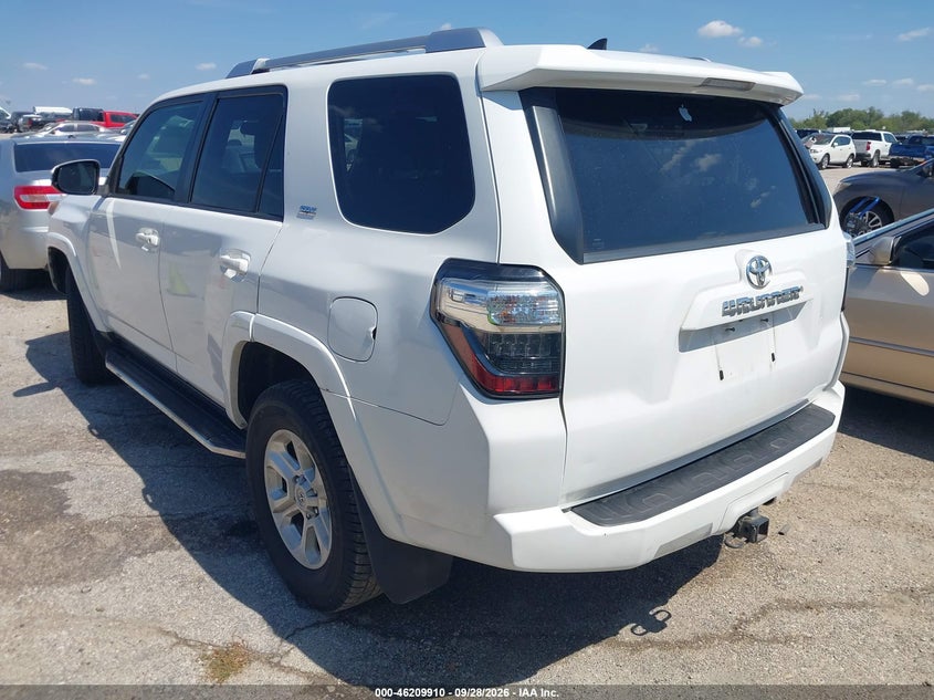 Vin: jtezu5jr6f5090705, lot: 46709833, toyota 4runner sr5 premium 20153