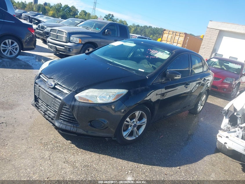 Vin: 1fadp3f25el244813, lot: 46709840, ford focus se 20142