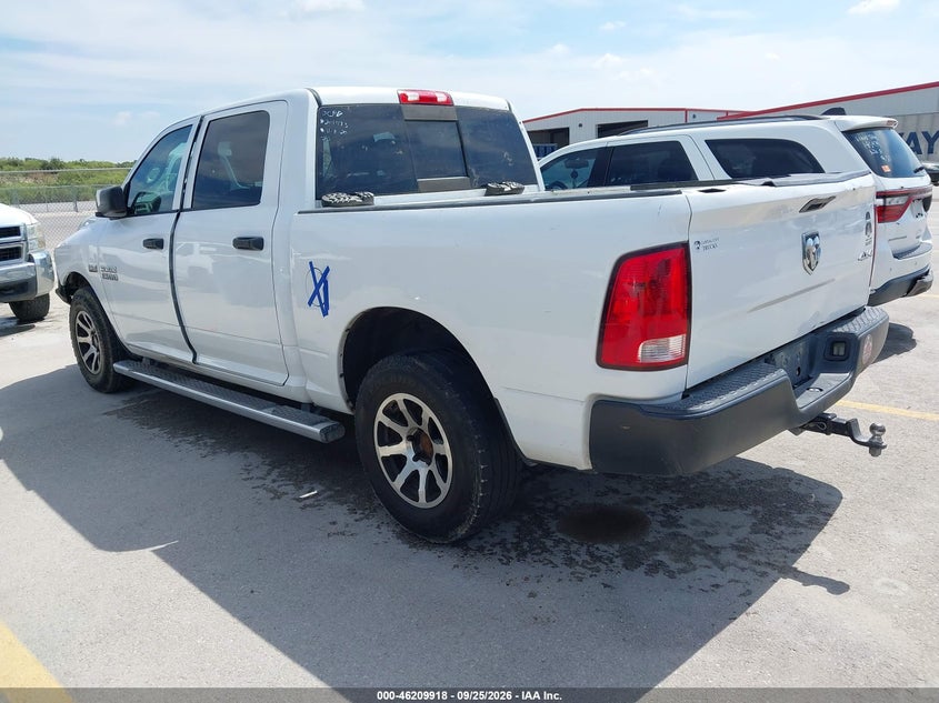 Vin: 1c6rr7kt9es363476, lot: 46709841, ram 1500 tradesman 20143