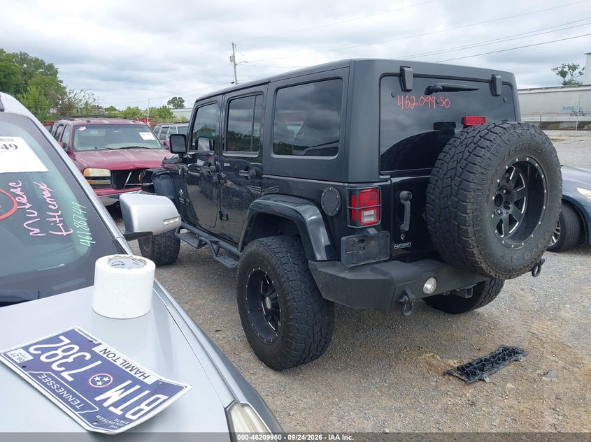 Vin: 1c4bjwdg1fl560830, lot: 46709873, jeep wrangler unlimited freedom edition 20153