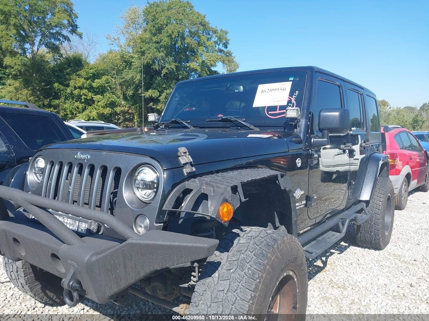 Vin: 1c4bjwdg1fl560830, lot: 46709873, jeep wrangler unlimited freedom edition 20152