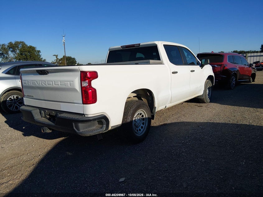 Vin: 3gcpwaef0mg182591, lot: 46709890, chevrolet silverado 1500 work truck 20214