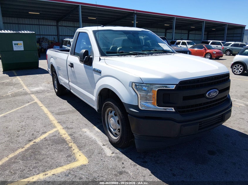 Vin: 1ftmf1cb9kkc78650, lot: 46709891, ford f-150 xl 20191