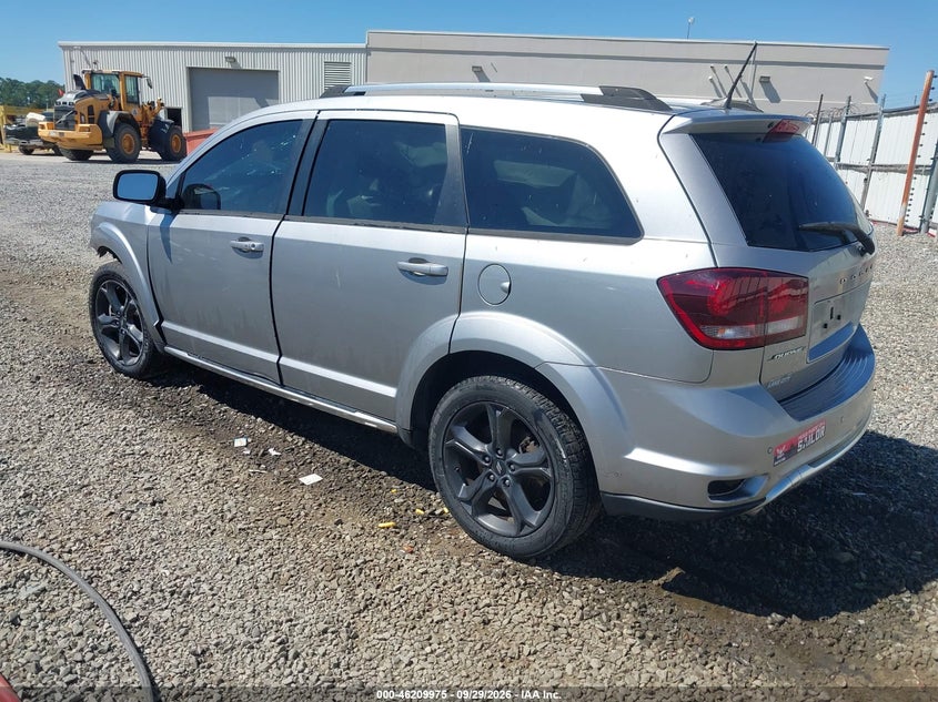 Vin: 3c4pdcgg8kt718330, lot: 46709896, dodge journey crossroad 20193