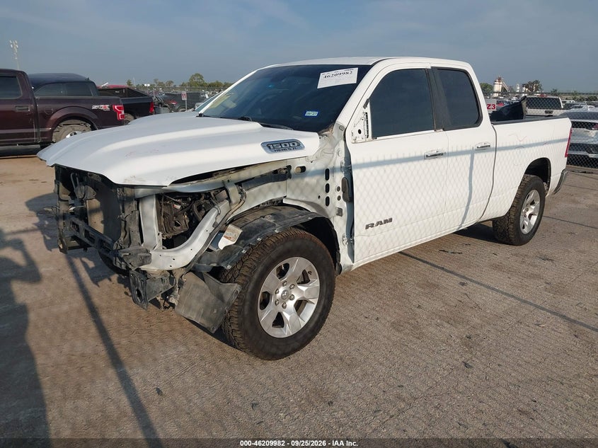 Vin: 1c6rrebt2ln277779, lot: 46709905, ram 1500 big horn 20202