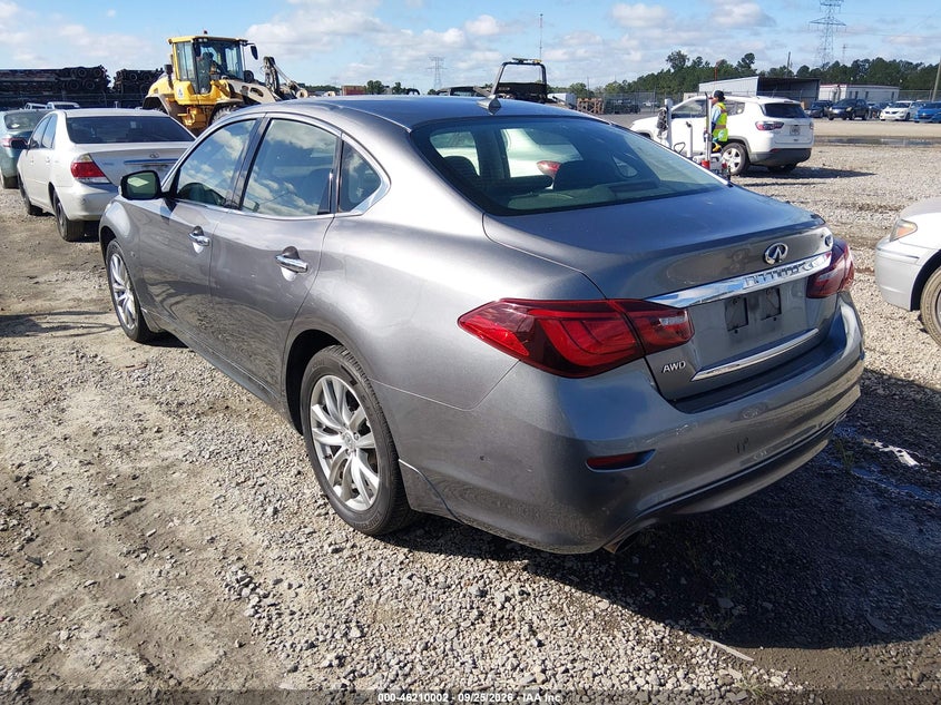 Vin: jn1by1ar2fm561440, lot: 46709925, infiniti q70 3.7x 20153