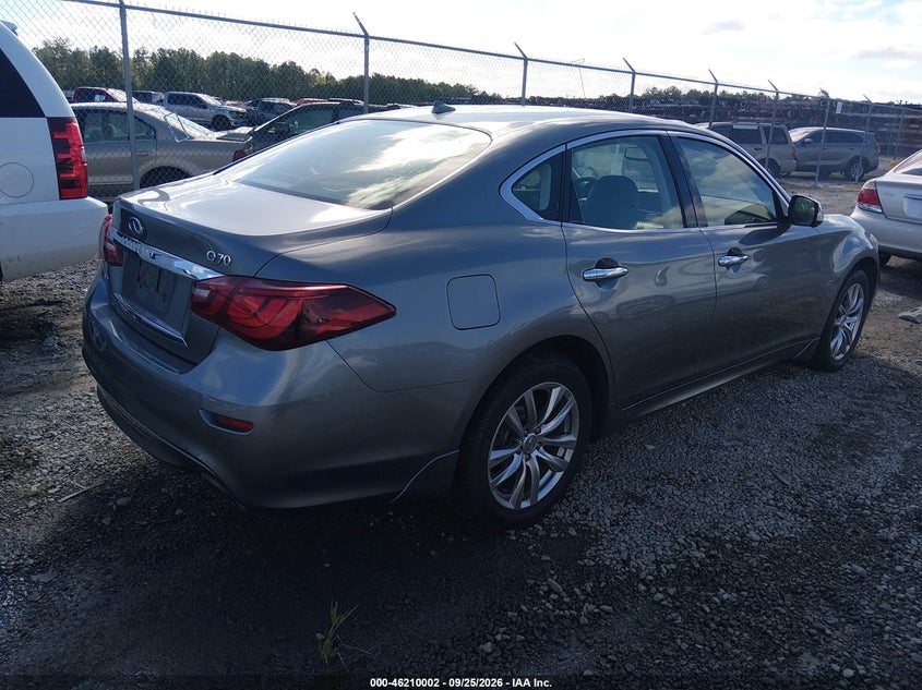 Vin: jn1by1ar2fm561440, lot: 46709925, infiniti q70 3.7x 20154
