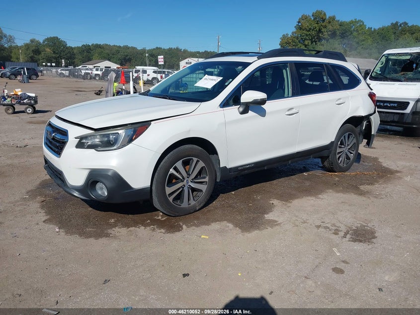 Vin: 4s4bsenc4j3318766, lot: 46709975, subaru outback 3.6r limited 20182