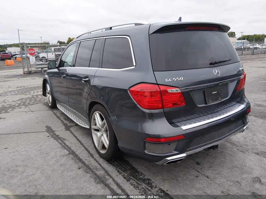 Vin: 4jgdf7de5fa587972, lot: 46710010, mercedes-benz gl 550 4matic 20153