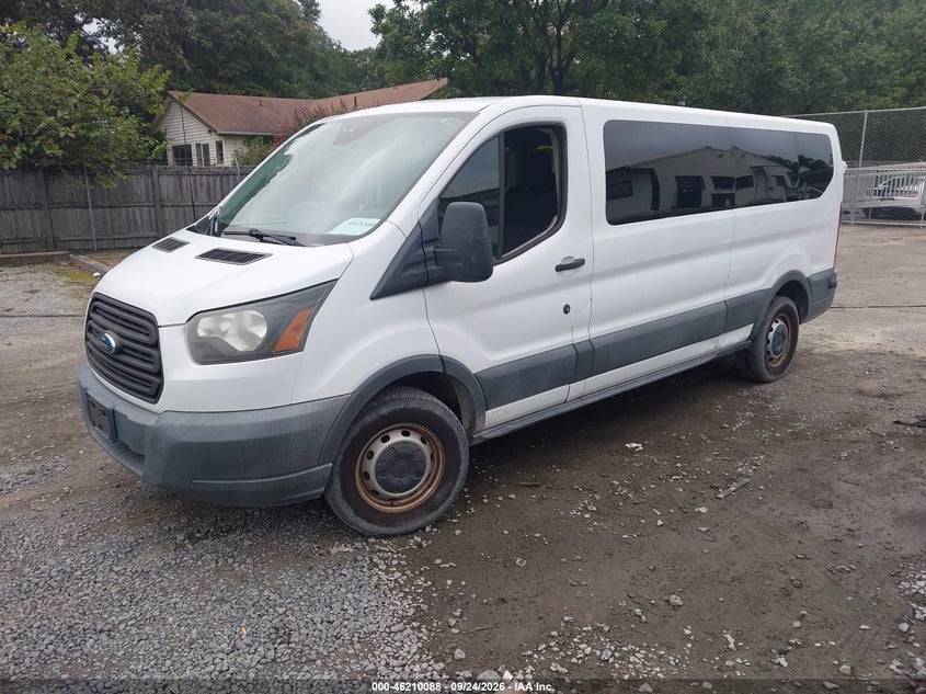 Vin: 1fbzx2zm2gkb19045, lot: 46710011, ford transit-350 xl 20162