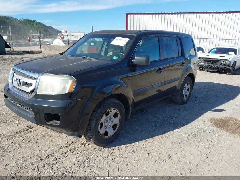 Vin: 5fnyf4h26bb061419, lot: 46710016, honda pilot lx 20112